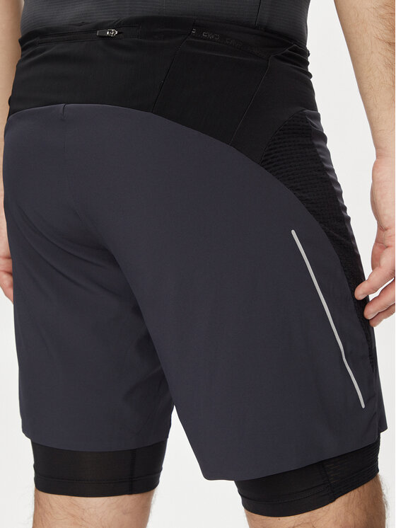 CMP CMP Pantaloni scurți sport 32C6747 Gri Regular Fit