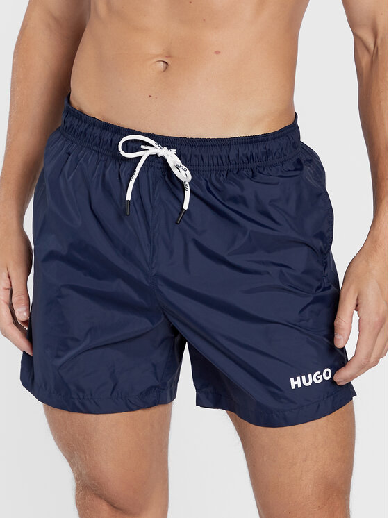 Hugo Kopalne hlače Haiti 50469312 Mornarsko modra Regular Fit