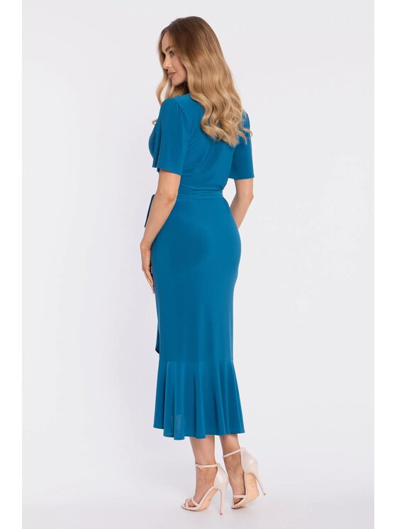 Made of Emotion Made of Emotion Abito da cocktail M912 Blu A-Line Fit
