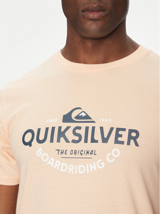 Quiksilver Quiksilver T-Shirt EQYZT08064 Oranžová Regular Fit