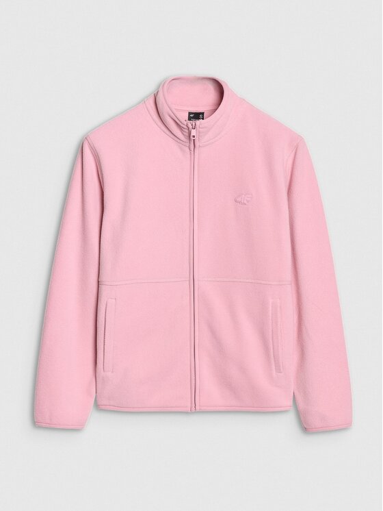 4F 4F Felpa di pile 4FWSS25TFLEF322-56S Rosa Regular Fit