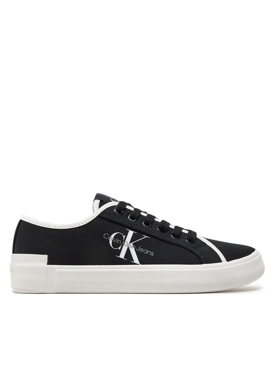 Calvin Klein Jeans Snīkeri Skater Vulcanized Low Cs Ml Mr YW0YW01453 Melns