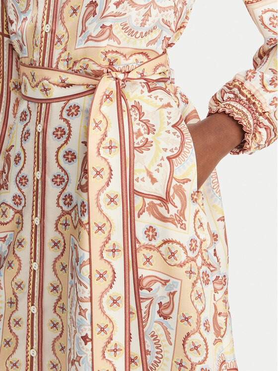 Hale Bob Hale Bob Vestito chemisier with silk Arlo 5ZTM670A Beige Regular Fit