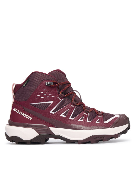 Salomon Salomon Трекінгові черевики X Ultra 360 Edge Mid GORE-TEX L49223400 Бордовий