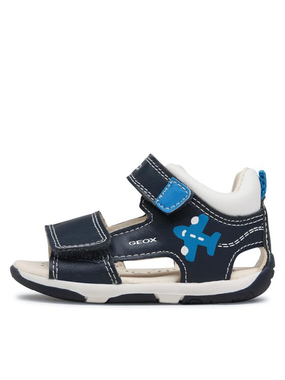 Geox Geox Sandały B Sandal Tapuz Boy B150XB000BCC0693 Granatowy