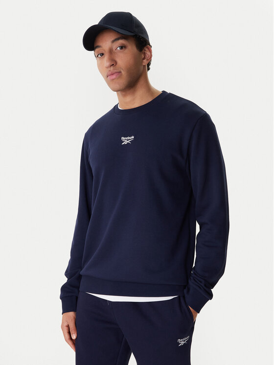 Reebok Reebok Pulóver Arrigan RK25547CCM Sötétkék Regular Fit