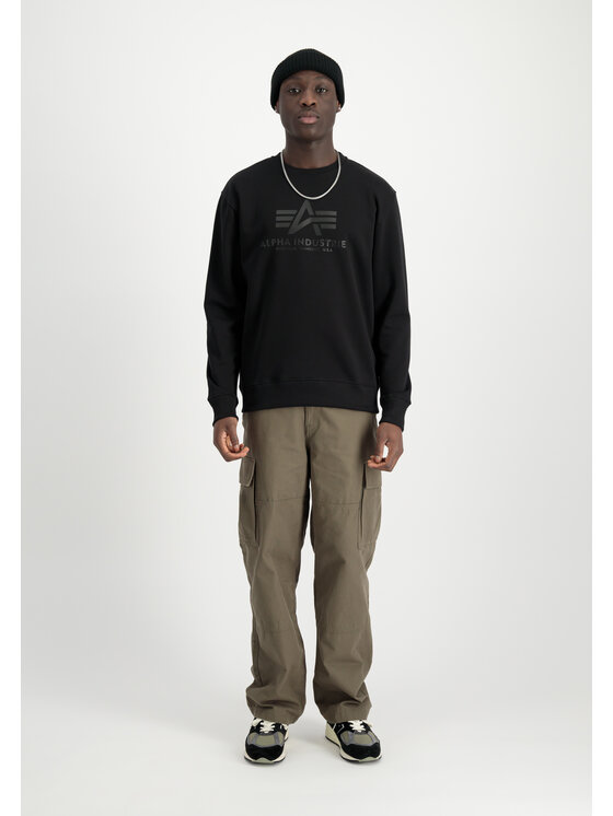Alpha Industries Alpha Industries Mikina AI.146311-515-3XL Čierna Regular Fit