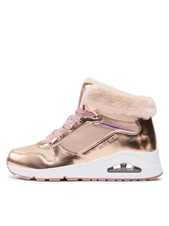 Skechers Skechers Sneakersy Uno Cozy On Air 310518L/RSGD Złoty