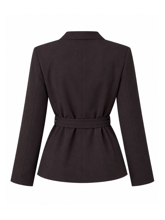 Agatha Studio Agatha Studio Garnitur A26ZF-KZ-K01 Brązowy Oversize