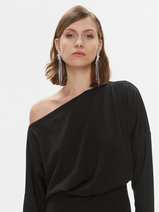 PINKO Pinko Igapäevane kleit Bolt 102291 A1CT Must Regular Fit