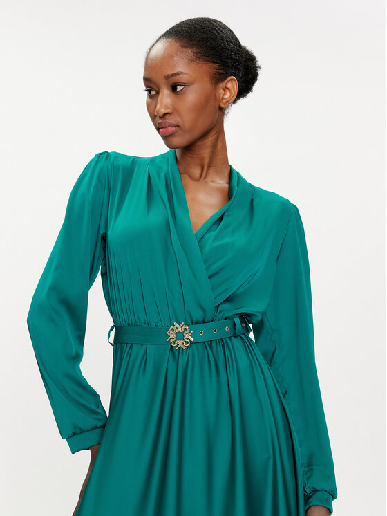 Rinascimento Rinascimento Rochie de seară CFC0117875003 Verde Regular Fit
