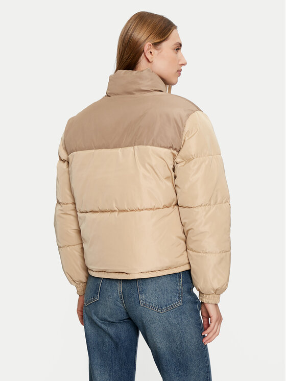 Karl Kani Karl Kani Зимно яке Reversible 61760011 Бежов Regular Fit