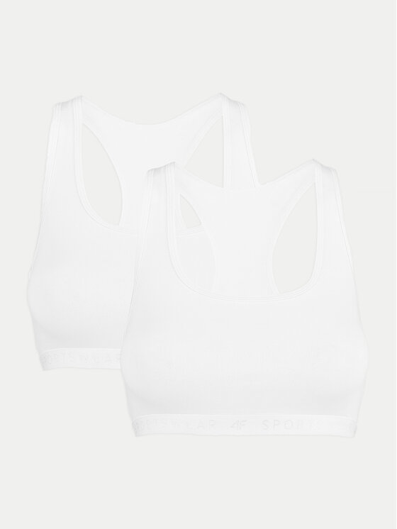 4F 4F 2er-Set Top-BHs 4FWMM00UBRAF034 Weiß