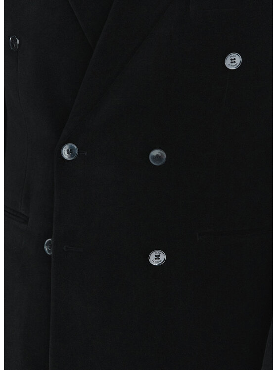 Pako Lorente Pako Lorente Marynarka P25WF-3X-023 Czarny Slim Fit