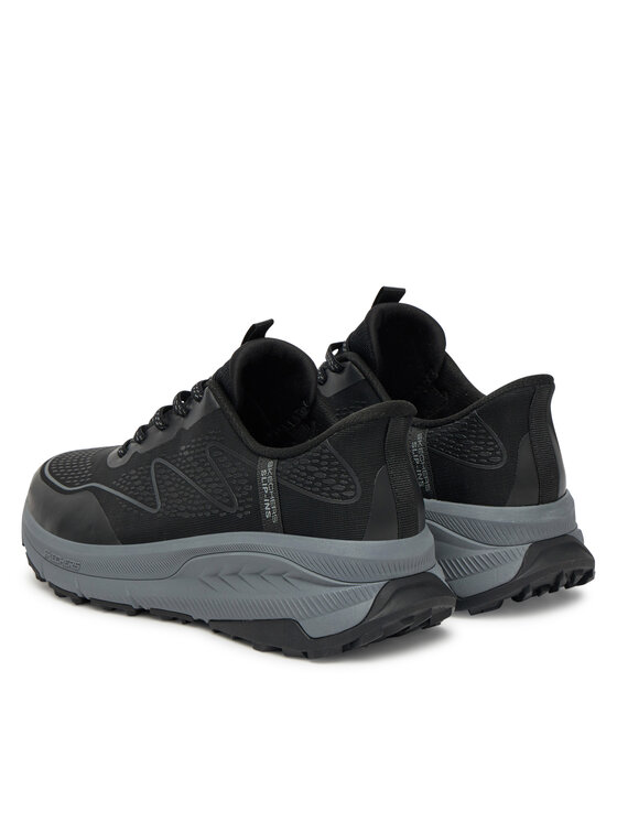 Skechers Skechers Трекінгові черевики Switch Back-Mist 237685/BKMT Чорний