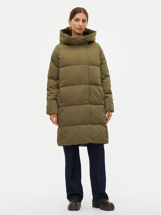 Vero Moda Vero Moda Zimska jakna Stella 10300030 Zelena Loose Fit