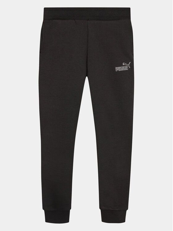 Puma Pantaloni da tuta Ess+ Animal 676422 Nero Regular Fit, taglia : 128