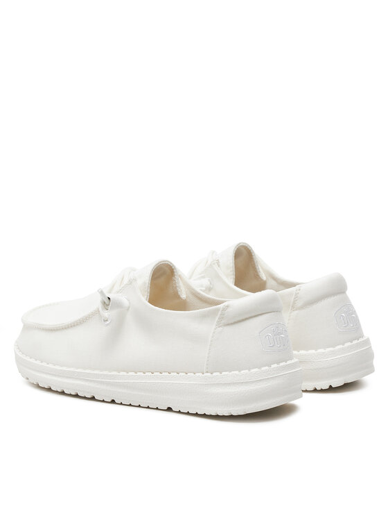Hey Dude Hey Dude Туфлі Wendy Slub Canvas 40063-100 Білий