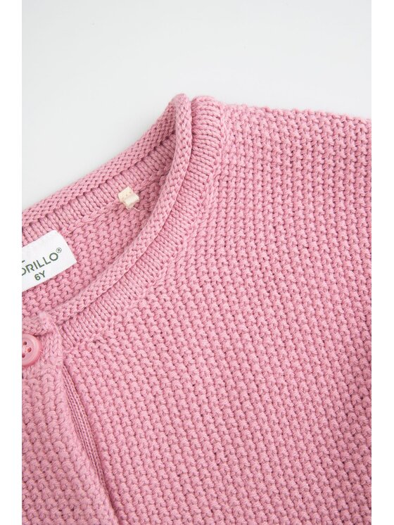 Coccodrillo Coccodrillo Sweter WC6172201CSG-007 Różowy Regular Fit