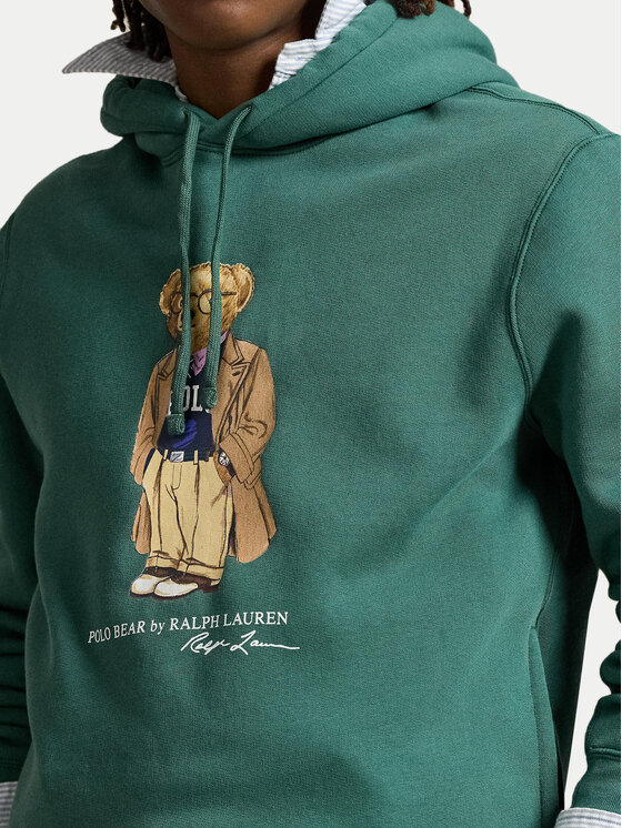 Polo Ralph Lauren Polo Ralph Lauren Majica dugih rukava 710973162001 Zelena Regular Fit