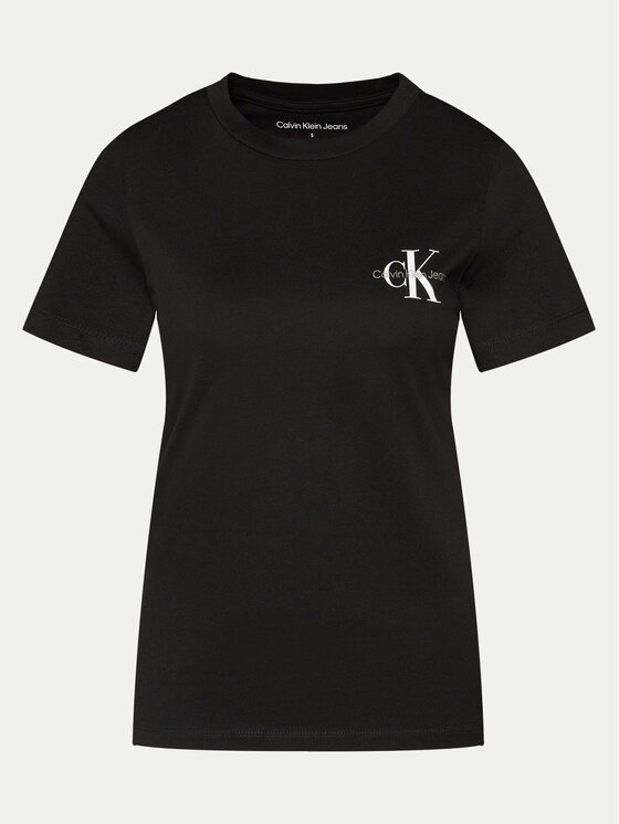 Calvin Klein Jeans Calvin Klein Jeans Set de tricouri﻿ J20J219734 Negru Slim Fit