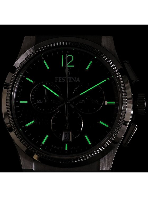 Festina Festina Ρολόι F20060-4 Μαύρο