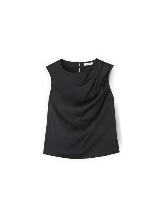 Motivi Motivi Bluzka 2054Q001996N033 Czarny Regular Fit