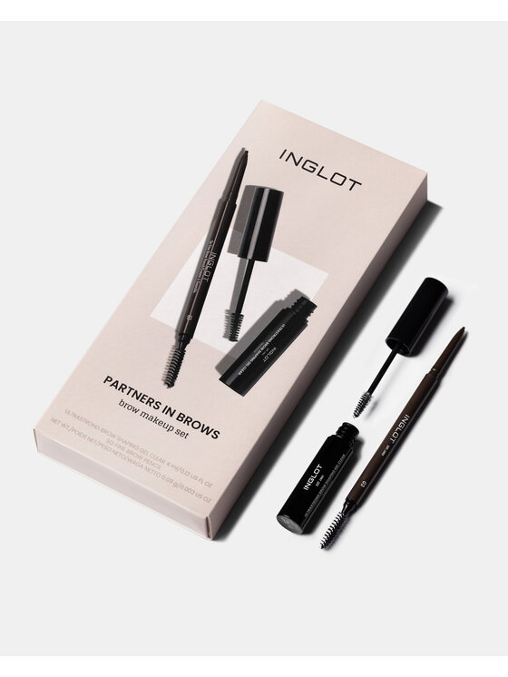 INGLOT INGLOT Partners in Brows Zestaw do makijażu
