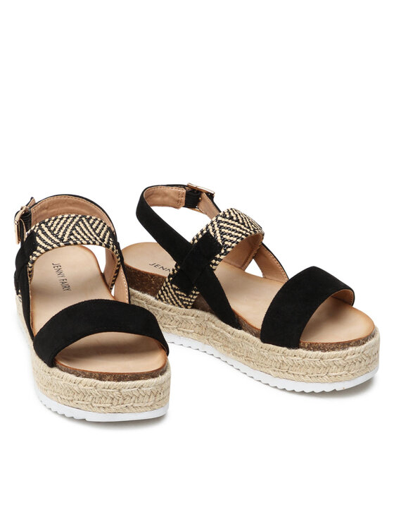 Jenny Fairy Jenny Fairy Espadryle WS17059-08 Czarny