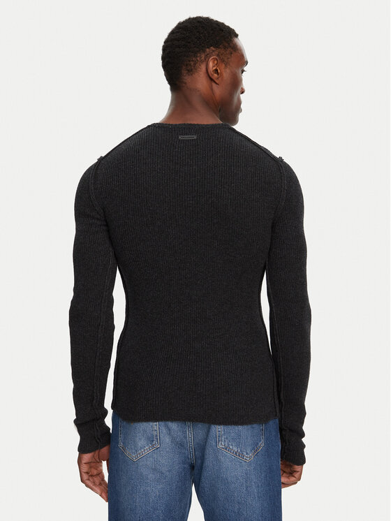 Dolce&Gabbana Dolce&Gabbana Sweter GXX64T JFMDZ Szary Regular Fit
