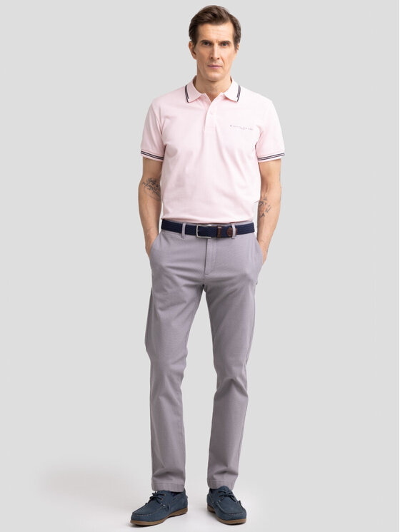 BIG STAR BIG STAR Chinosy ERHATI_901_350 Szary Chino Fit