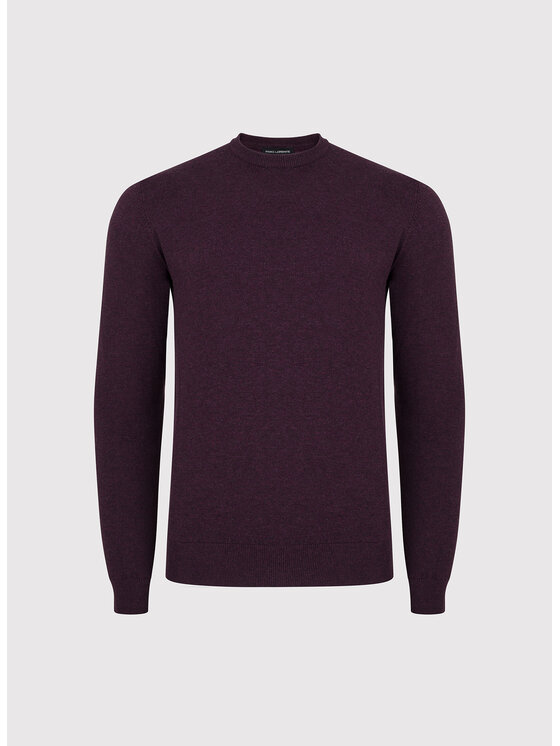 Pako Lorente Pako Lorente Sweter P25WN-2X-033 Fioletowy Classic Fit