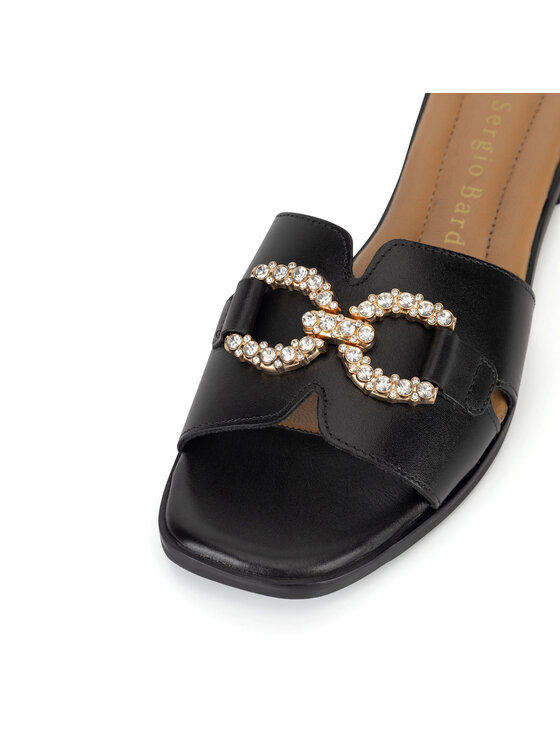 Sergio Bardi Sergio Bardi Šlepetės WI16-D1033-03SB Juoda