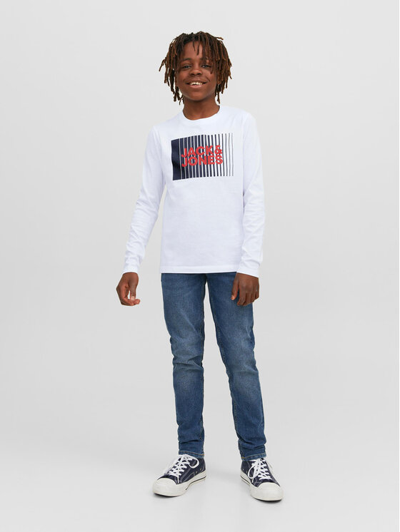 Jack&Jones Junior Jack&Jones Junior Μπλουζάκι 12244209 Λευκό Regular Fit