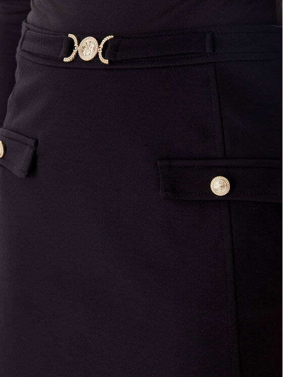 Guess Guess Trapézová sukně W5BD61 KCMU2 Černá Regular Fit