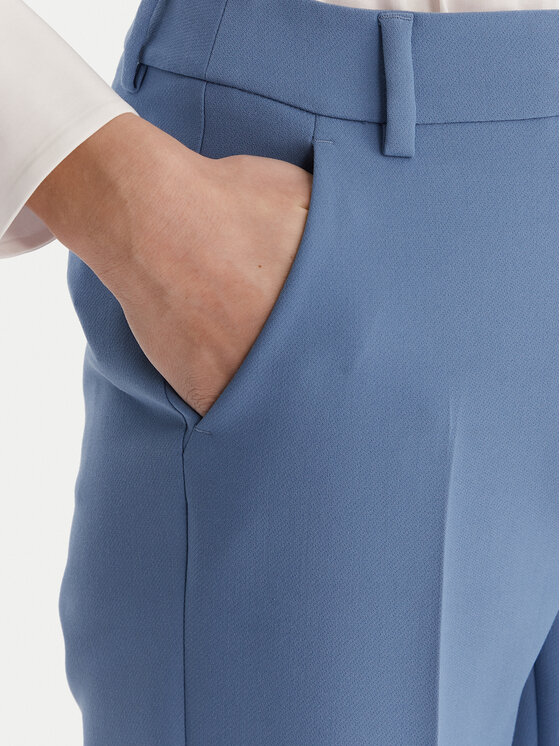 Weekend Max Mara Weekend Max Mara Hlače Rana 2615131021 Svijetloplava Slim Fit