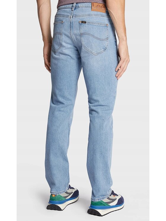 Lee Lee Jeansy West Niebieski Relaxed Fit