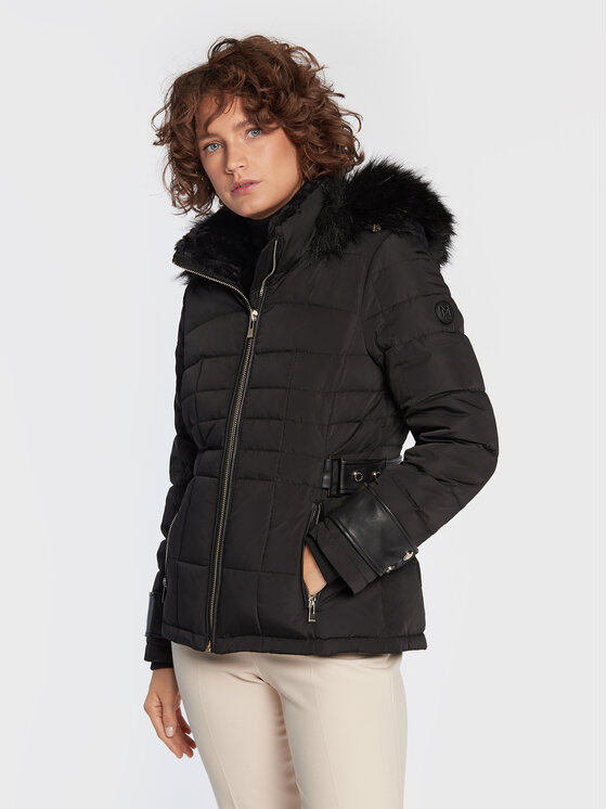 Morgan Geacă din puf 212-GNINAE Negru Regular Fit 212-GNINAE imagine noua
