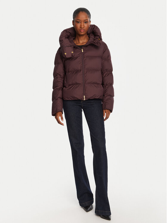 PINKO PINKO Kurtka zimowa 101602 A2P6bord Bordowy Regular Fit