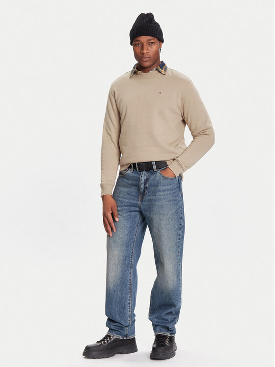 Tommy Jeans Tommy Jeans Μπλούζα DM0DM20741 Μπεζ Regular Fit