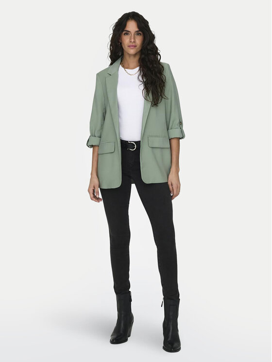 ONLY ONLY Suknjič Aris 15310839 Zelena Loose Fit