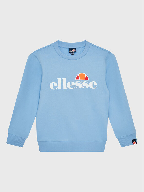 Ellesse Džemperis ar kapuci Suprios S3E08576 Gaiši zils Regular Fit