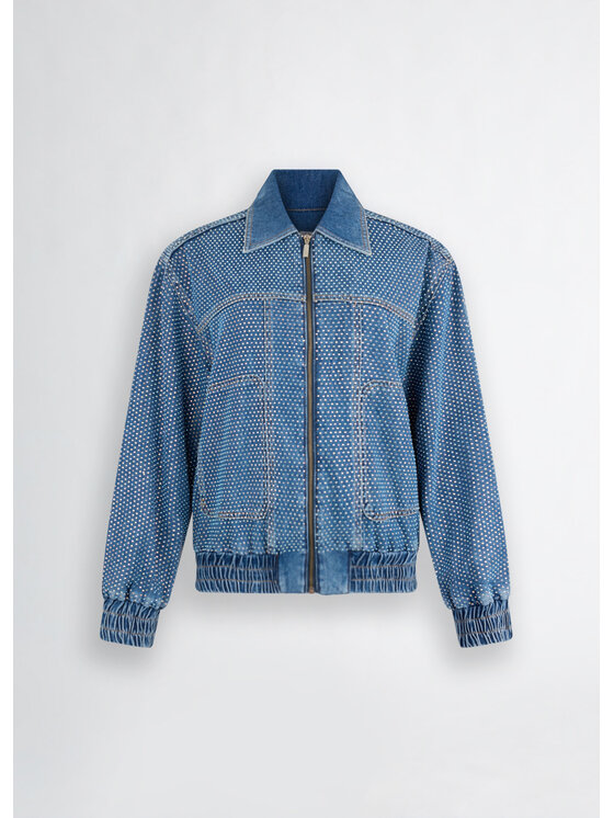 Liu Jo Liu Jo Giacca di jeans UA5166DS06978837 Celeste Regular Fit