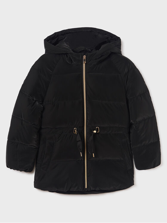 Mayoral Mayoral Kurtka puchowa 7.416 Czarny Regular Fit