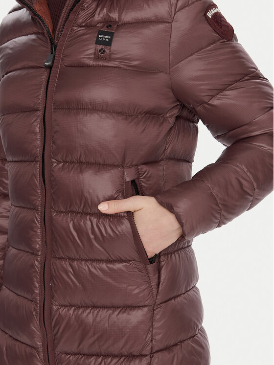 Blauer Blauer Kevad-sügis jope 25WBLDK02069 Bordoopunane Regular Fit