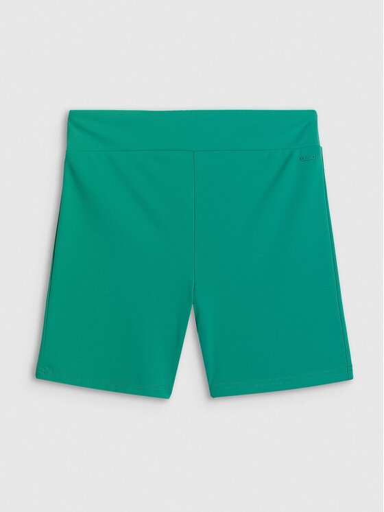 4F 4F Szorty sportowe FOB SUMMER Zielony jasny Slim Fit