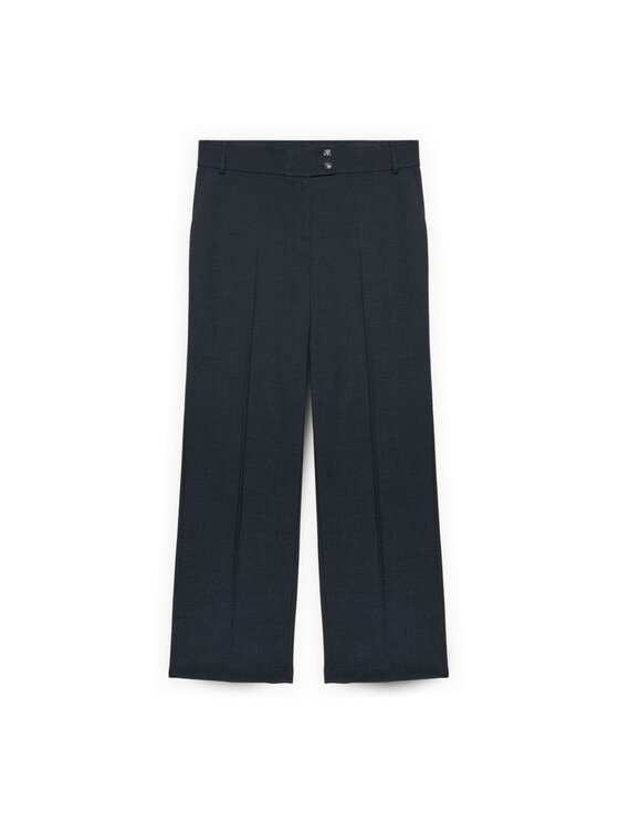 Fiorella Rubino Fiorella Rubino Spodnie materiałowe P000T005114N034 Niebieski Regular Fit