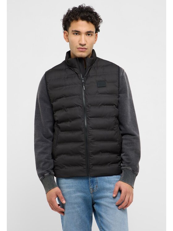 Mustang Mustang Gilet Style Dublin Nero Regular Fit