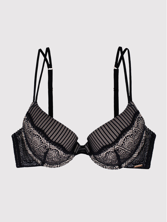 DORINA Soutien-gorge Push-up Claire - Armature Dentelle Opaque Pour Femme