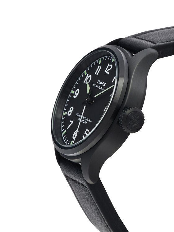 Timex Timex Zegarek TW2Y18900 Czarny